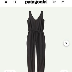 Patagonia Fleetwith Women's Black Jumpsuit